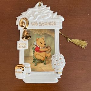 Walt Disney Collectors society Winnie the Pooh Ornament.